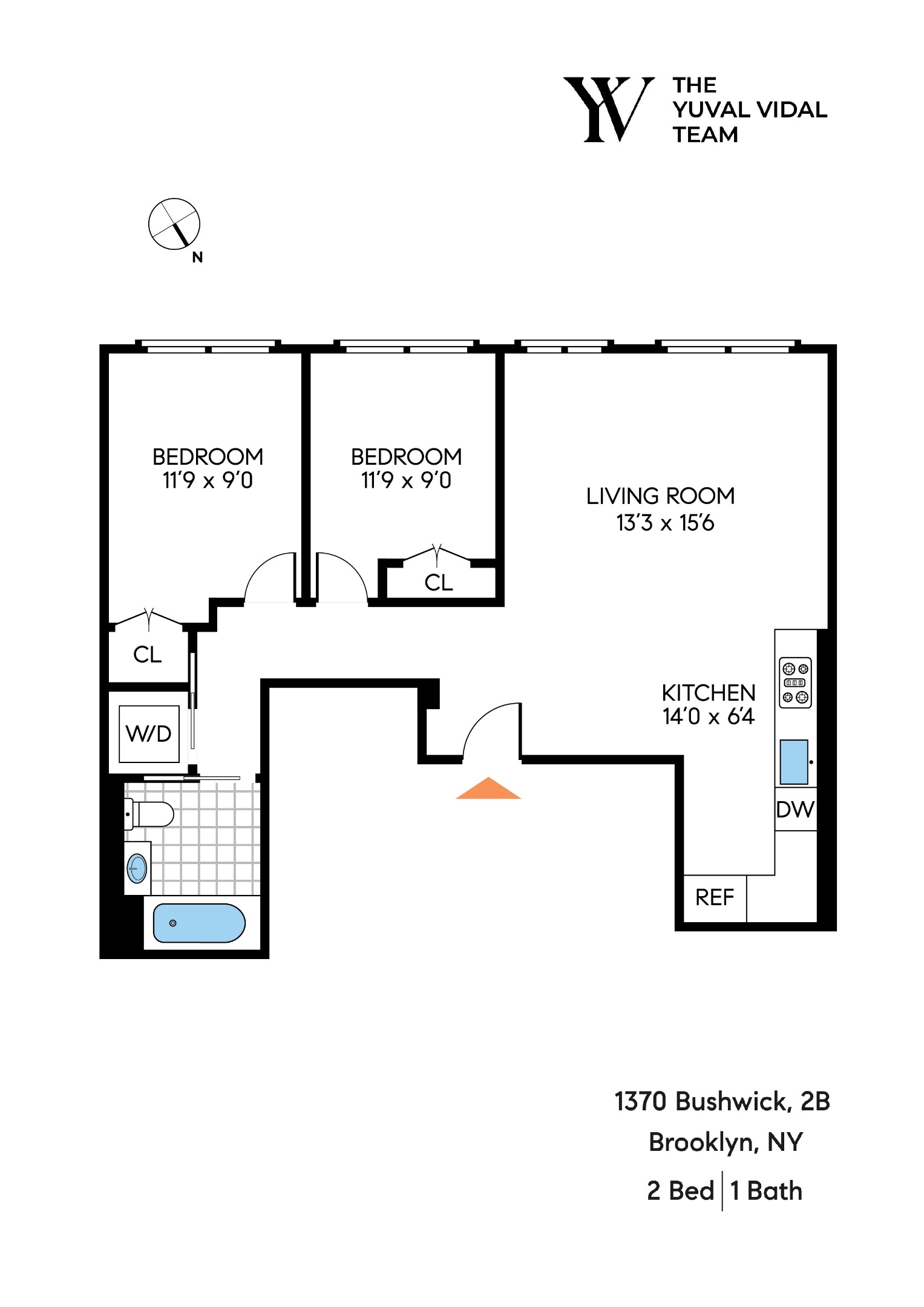1370 Bushwick Avenue #2B, Bushwick, Brooklyn, NY 11207 - Property photo 2 of 7