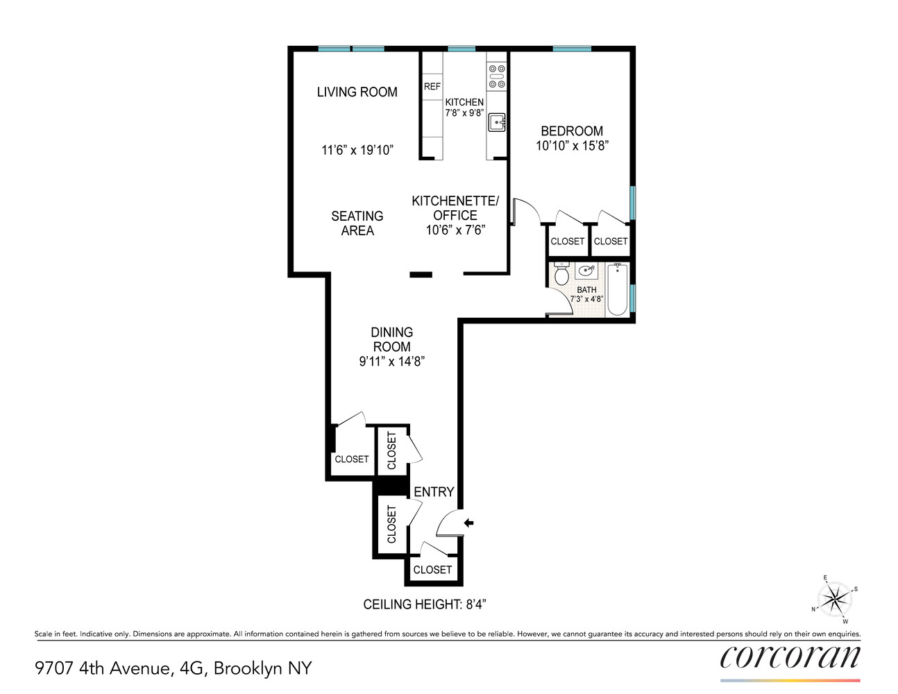 9707 4th Avenue #4G, Fort Hamilton, Brooklyn, NY 11209 - Property photo 2 of 13