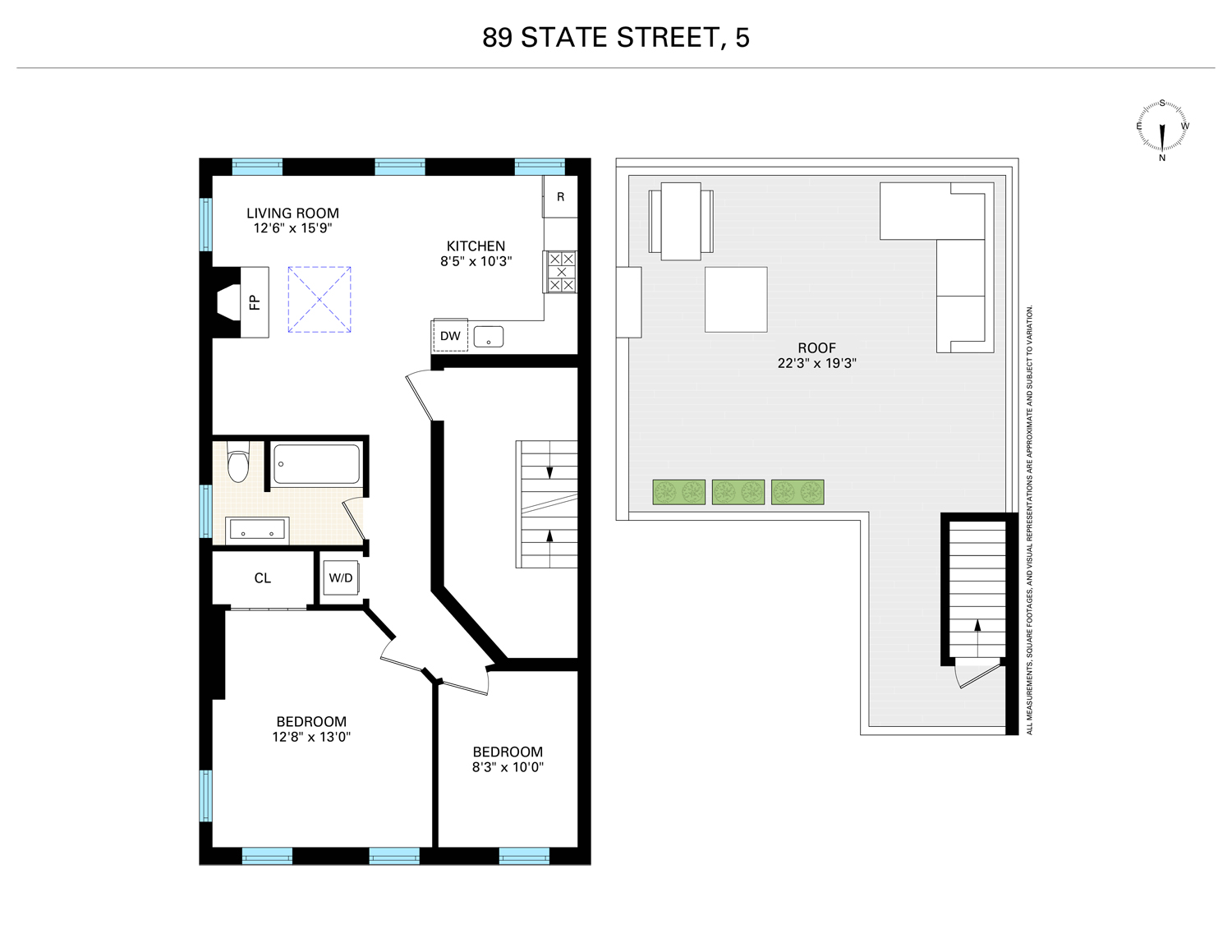 89 State Street #5, Brooklyn Heights, Brooklyn, NY 11201 - Property photo 2 of 11