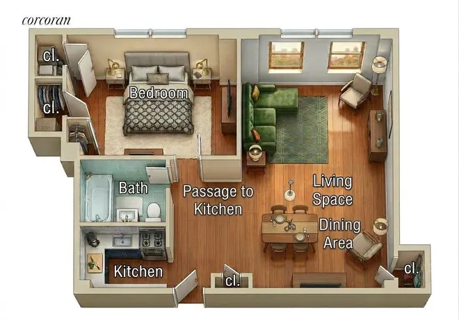 270 JAY Street #4G, Brooklyn, NY 11201