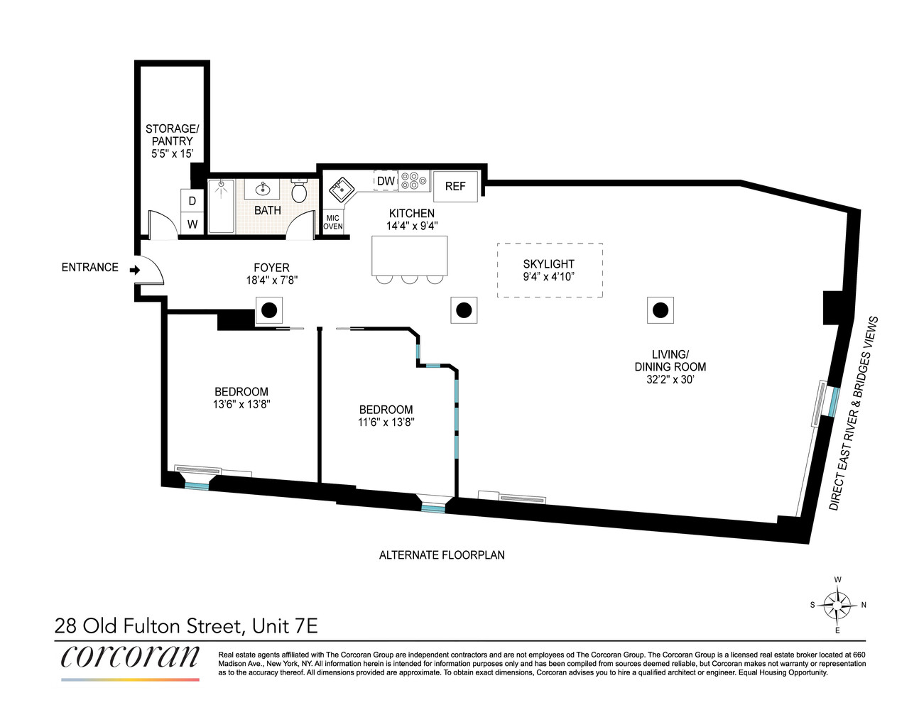 28 OLD FULTON Street #7E, Brooklyn Heights, Brooklyn, NY 11201 - Property photo 3 of 20