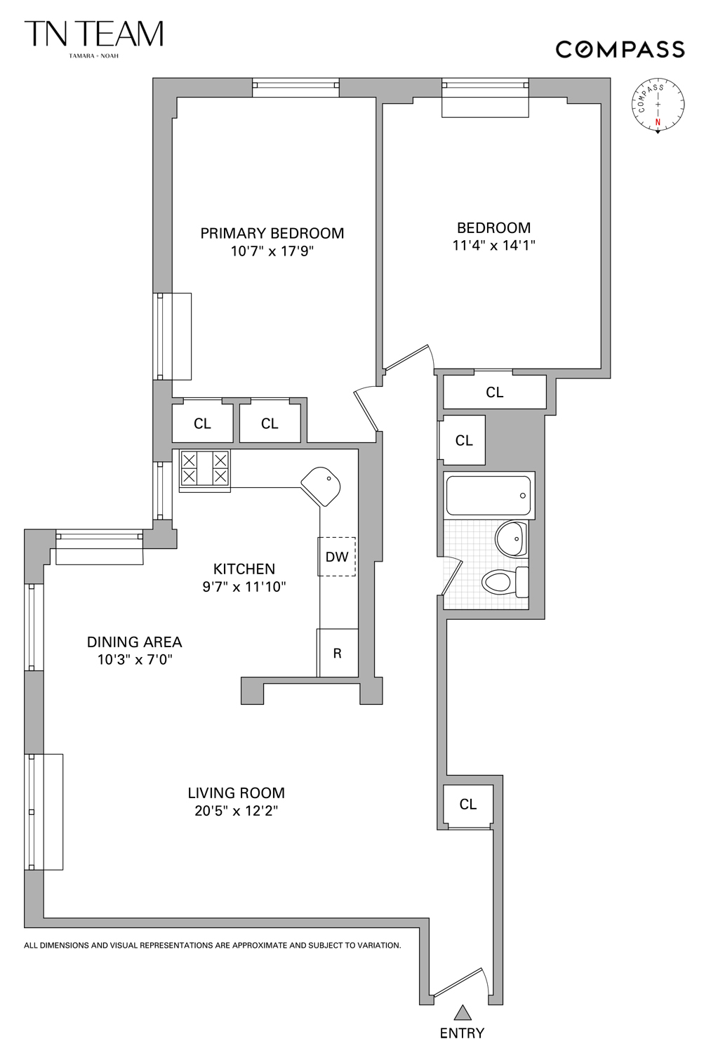 201 Clinton Avenue #6F, Clinton Hill, Brooklyn, NY 11205 - Property photo 2 of 7
