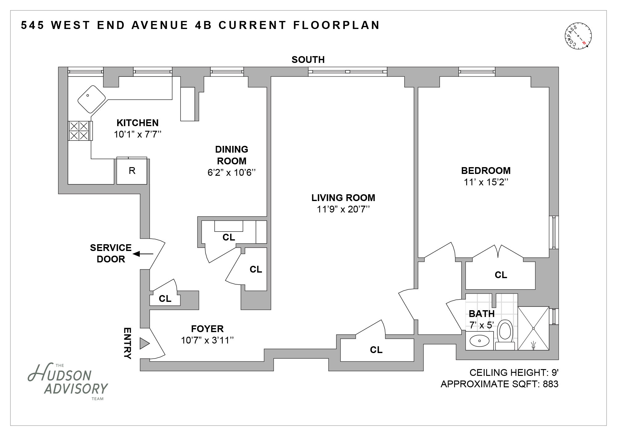 545 West End Avenue #4B, Upper West Side, Manhattan, NY 10024 - Property photo 2 of 8