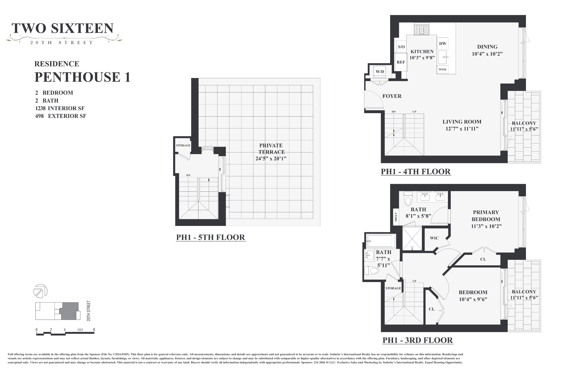216 20th Street #PH1, Greenwood Heights, Brooklyn, NY 11232 - Property photo 2 of 29