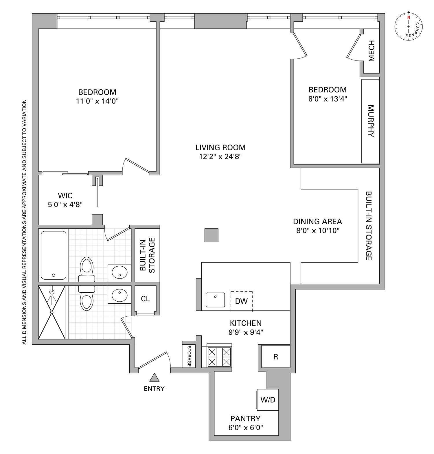 372 Dekalb Avenue #1I, Clinton Hill, Brooklyn, NY 11205 - Property photo 2 of 9