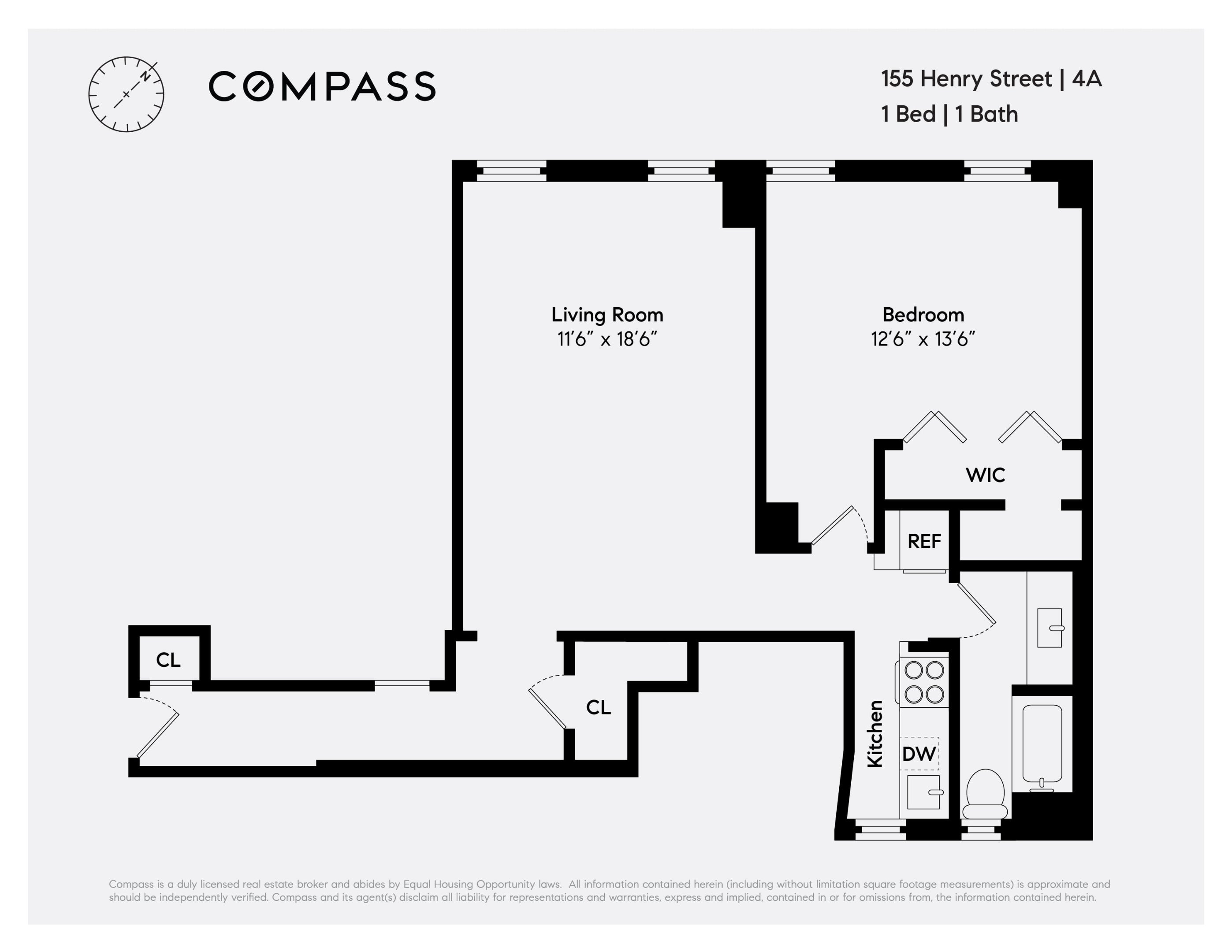 155 Henry Street #4A, Brooklyn Heights, Brooklyn, NY 11201 - Property photo 2 of 8