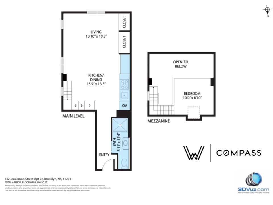 132 Joralemon Street #2C, Brooklyn Heights, Brooklyn, NY 11201 - Property photo 2 of 12
