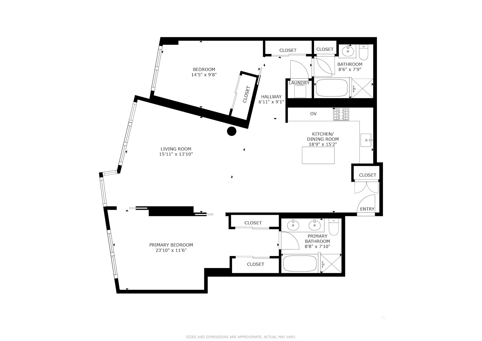 425 West 53rd Street #205, Hell's Kitchen, Manhattan, NY 10019 - Property photo 2 of 16