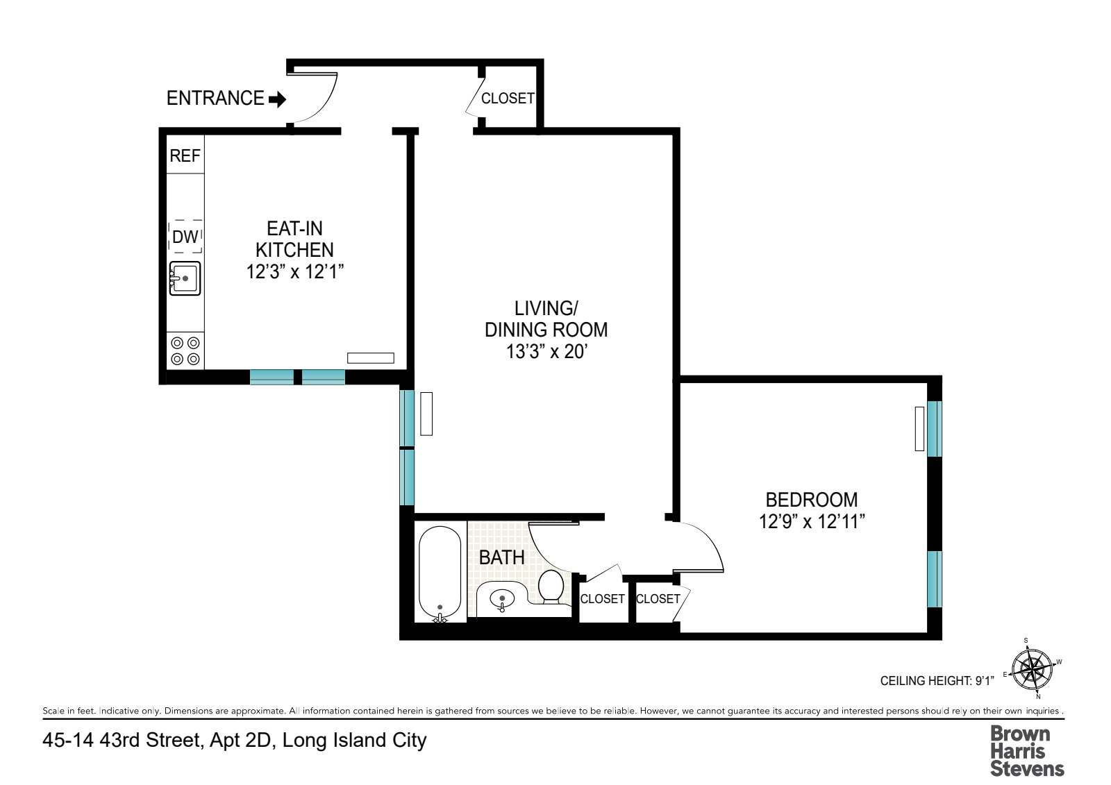 45-14 43rd Street #2D, Sunnyside, Queens, NY 11104 - Property photo 2 of 7