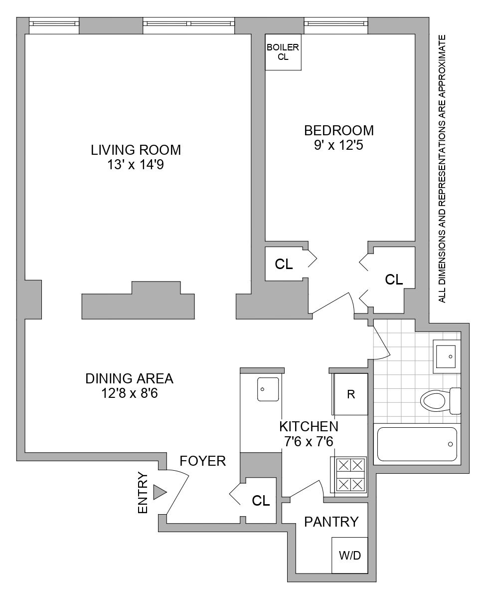 372 Dekalb Avenue #4M, Clinton Hill, Brooklyn, NY 11205 - Property photo 2 of 9
