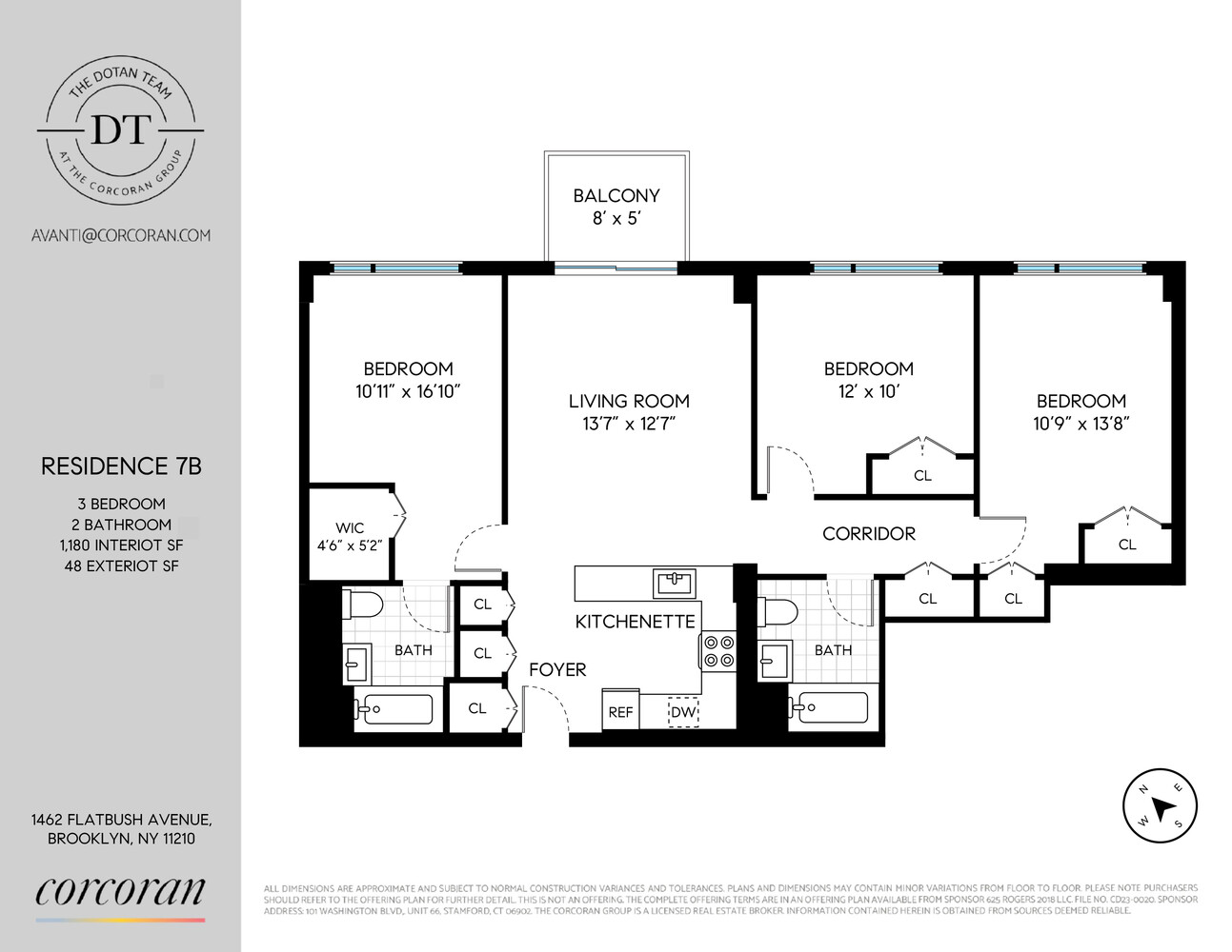 1462 FLATBUSH Avenue #7B, Flatbush, Brooklyn, NY 11210 - Property photo 2 of 9
