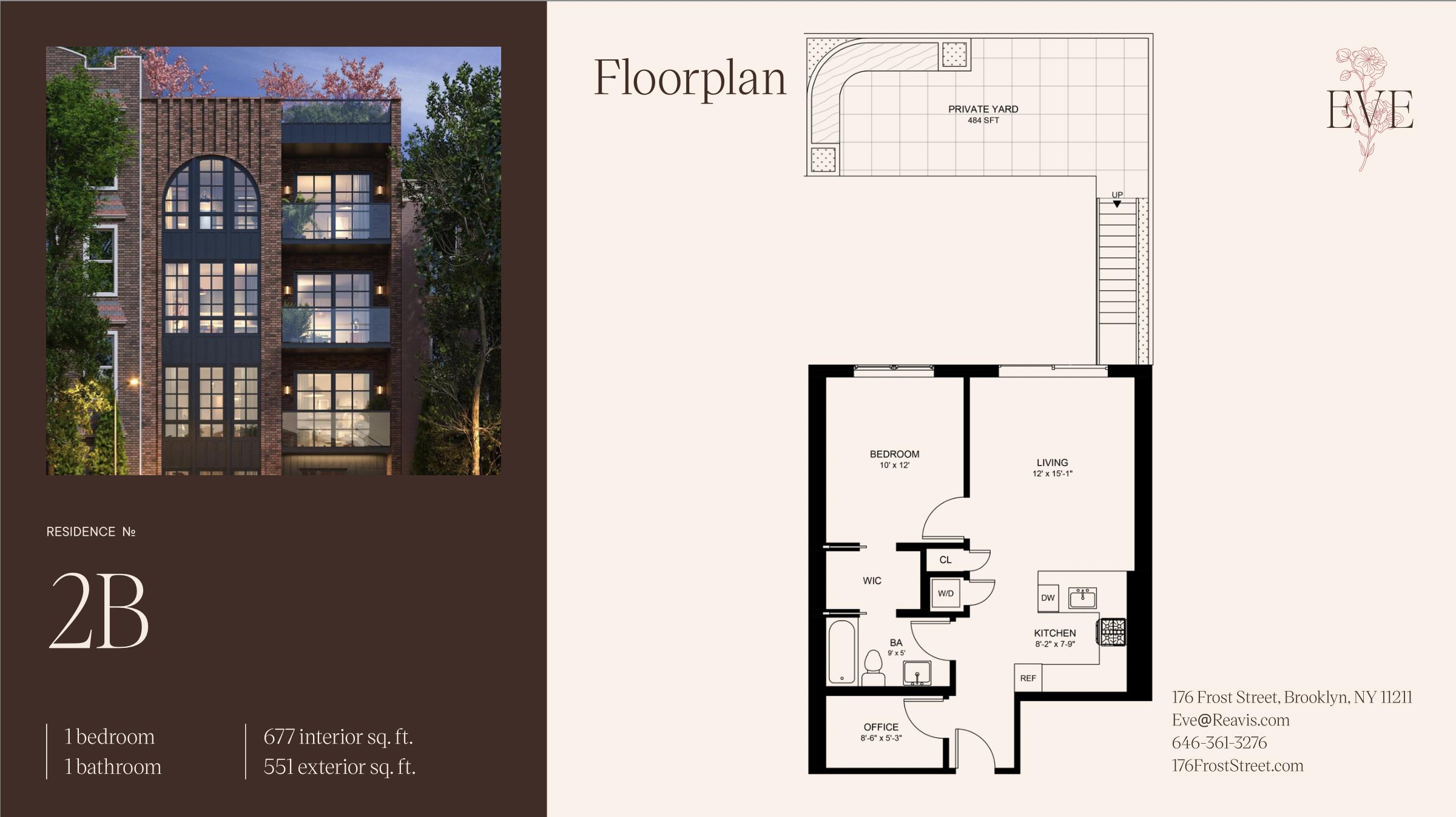 176 Frost Street #2-B, East Williamsburg, Brooklyn, NY 11211 - Property photo 2 of 9