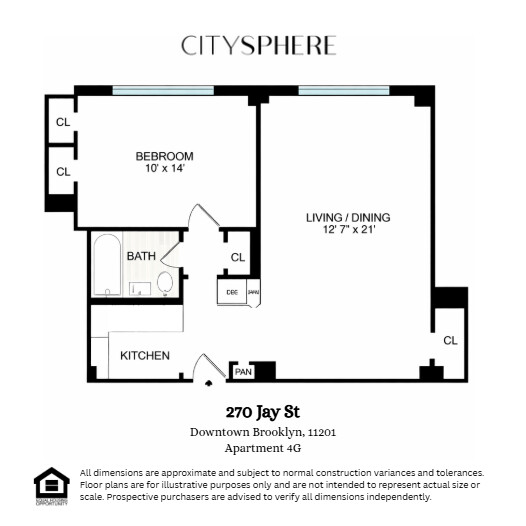 270 JAY Street #4G, Downtown Brooklyn, Brooklyn, NY 11201 - Property photo 2 of 27