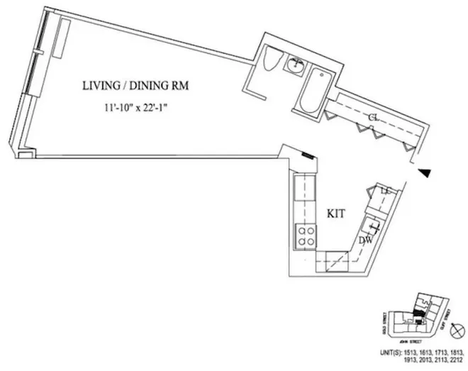 99 JOHN Street #2212, New York, NY 10038