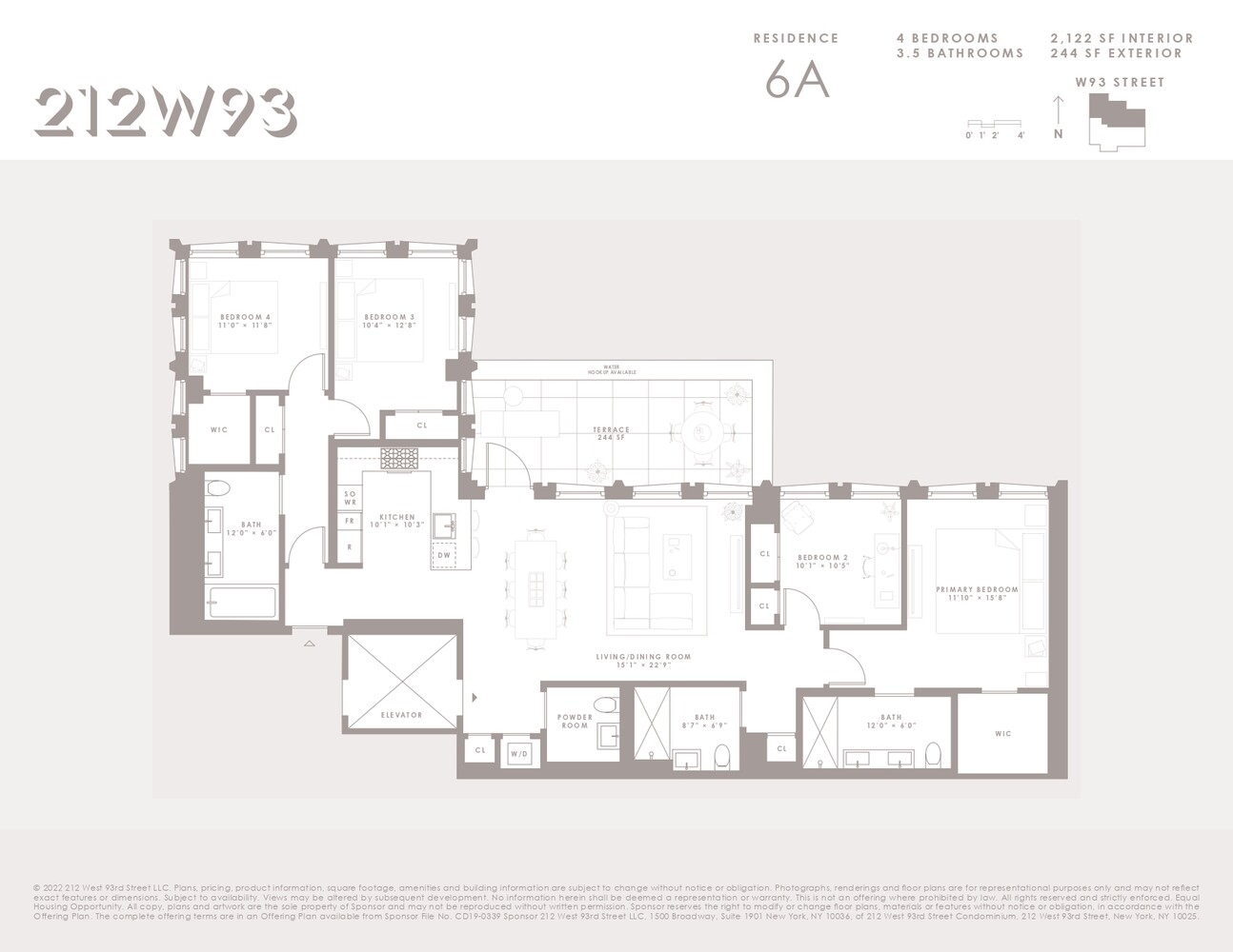 212 West 93rd Street #6A, Upper West Side, Manhattan, NY 10025 - Property photo 2 of 16