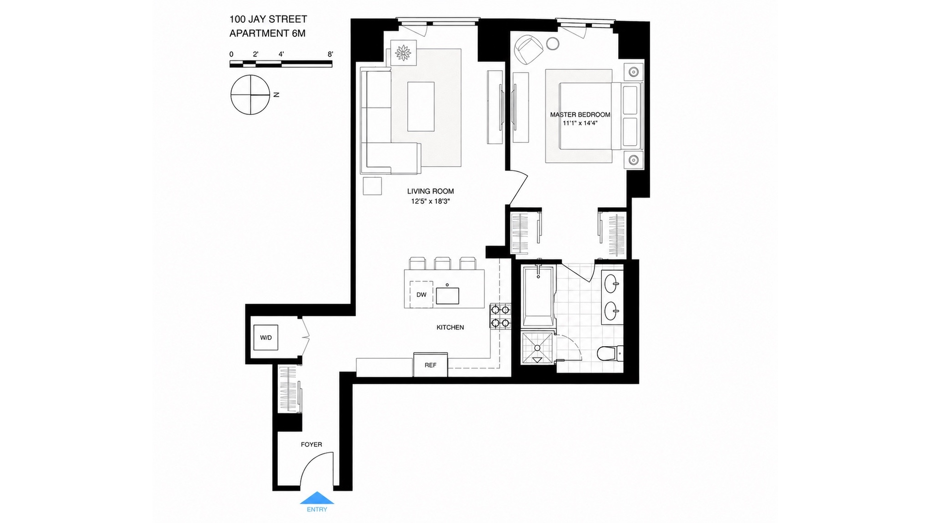 100 JAY Street #6M, DUMBO, Brooklyn, NY 11201 - Property photo 2 of 7