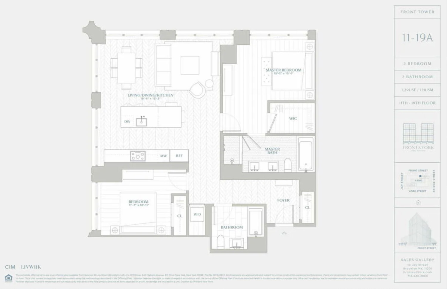 115 YORK Street #17A, DUMBO, Brooklyn, NY 11201 - Property photo 2 of 27