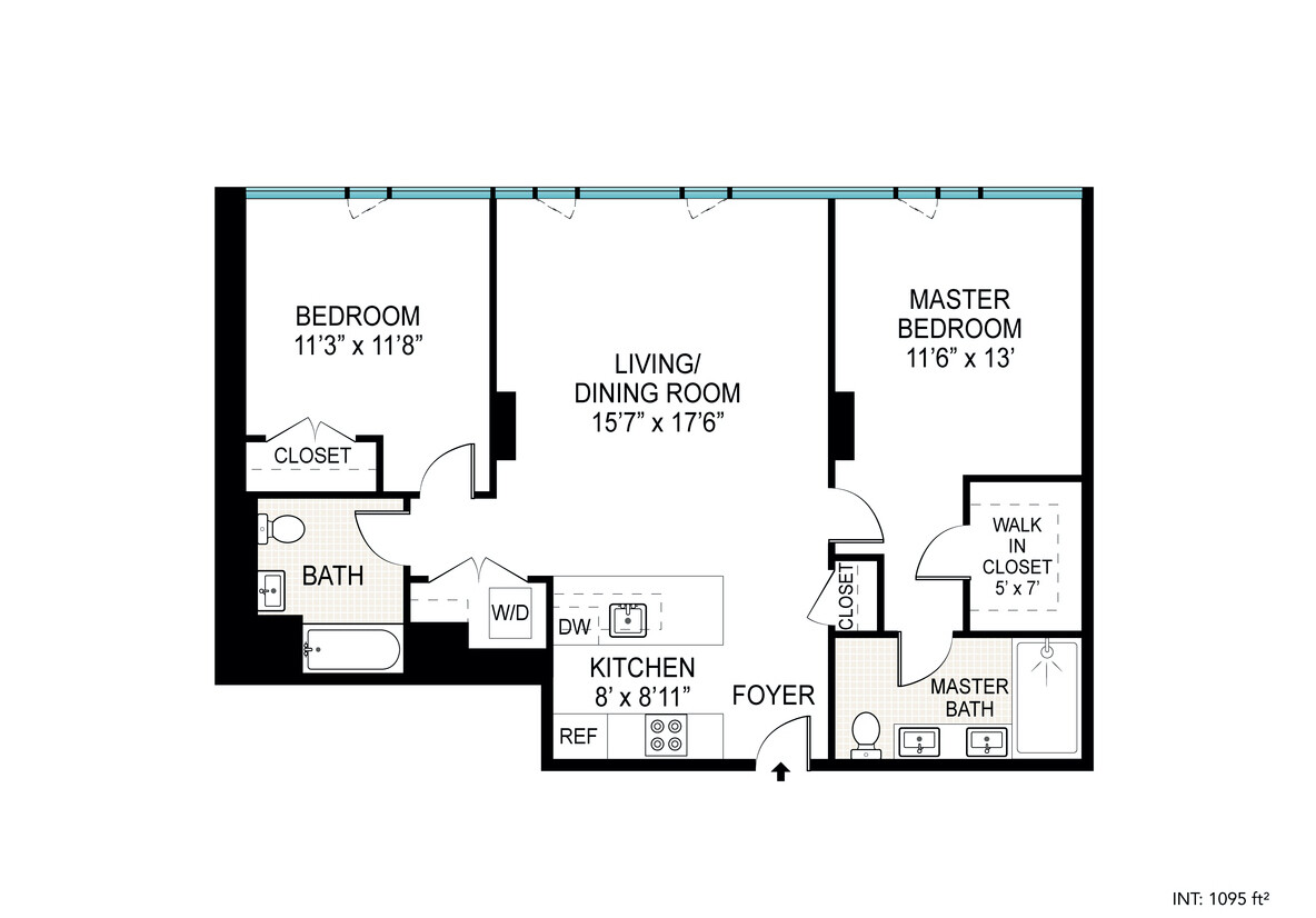 21-30 44th Drive #5H, Long Island City, Queens, NY 11101 - Property photo 3 of 7
