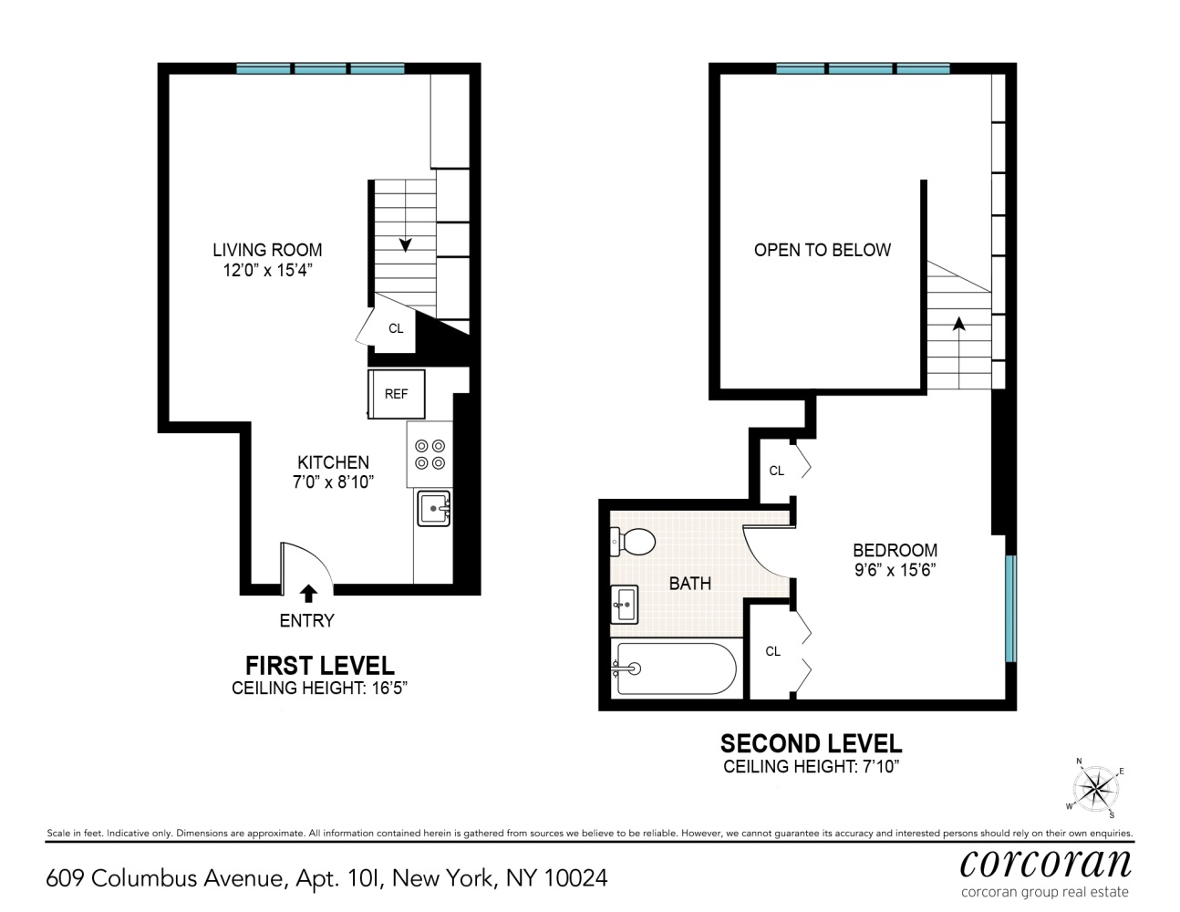 609 COLUMBUS Avenue #10I, Upper West Side, Manhattan, NY 10024 - Property photo 2 of 8