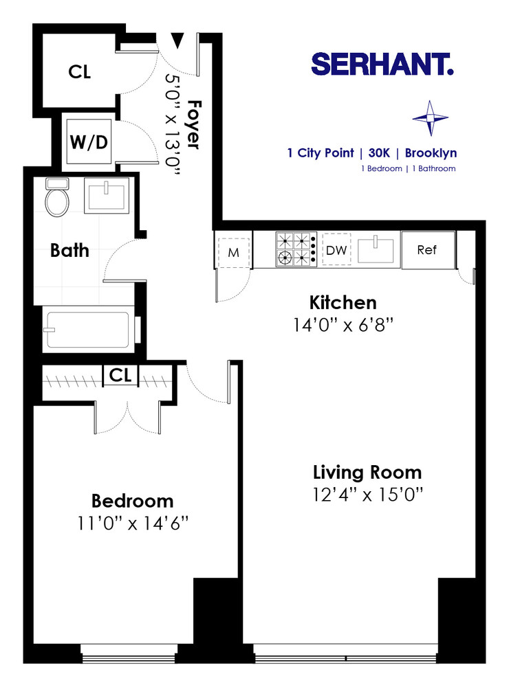 1 CITY Point #30K, Downtown Brooklyn, Brooklyn, NY 11201 - Property photo 2 of 11