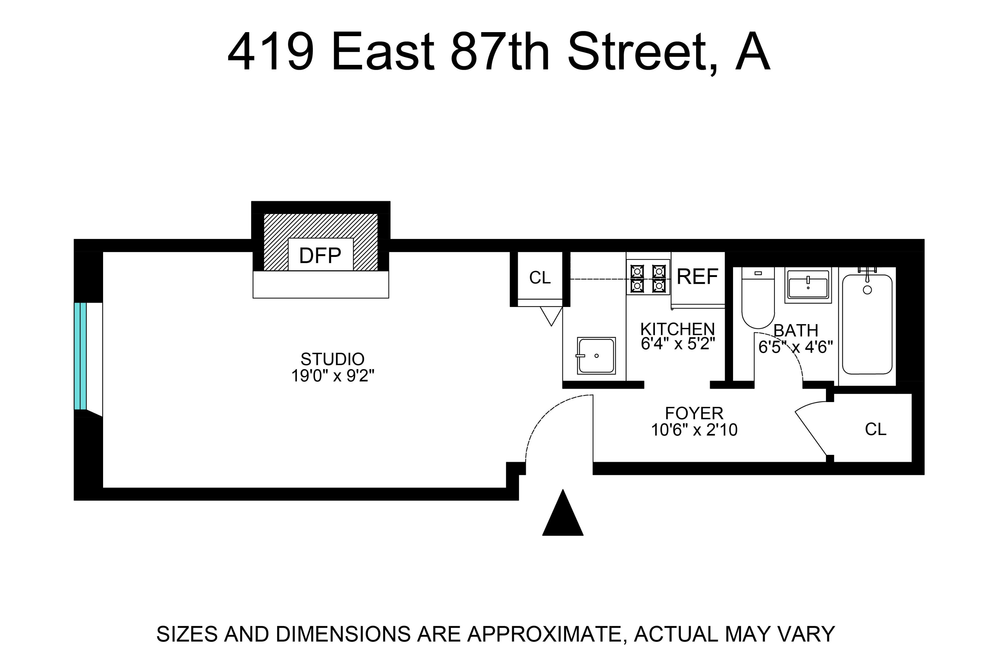 419 East 87th Street #A, Yorkville, Manhattan, NY 10128 - Property photo 2 of 2