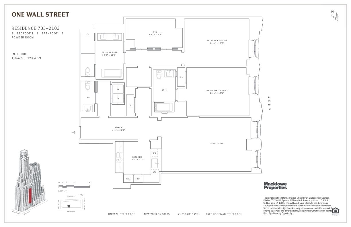 1 Wall Street #703, Financial District, Manhattan, NY 10005 - Property photo 2 of 2