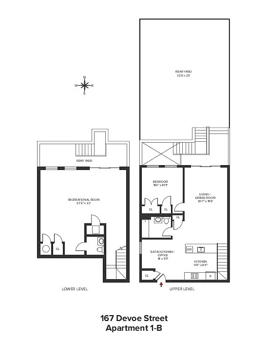 167 Devoe Street #1B, Williamsburg, Brooklyn, NY 11211 - Property photo 2 of 17