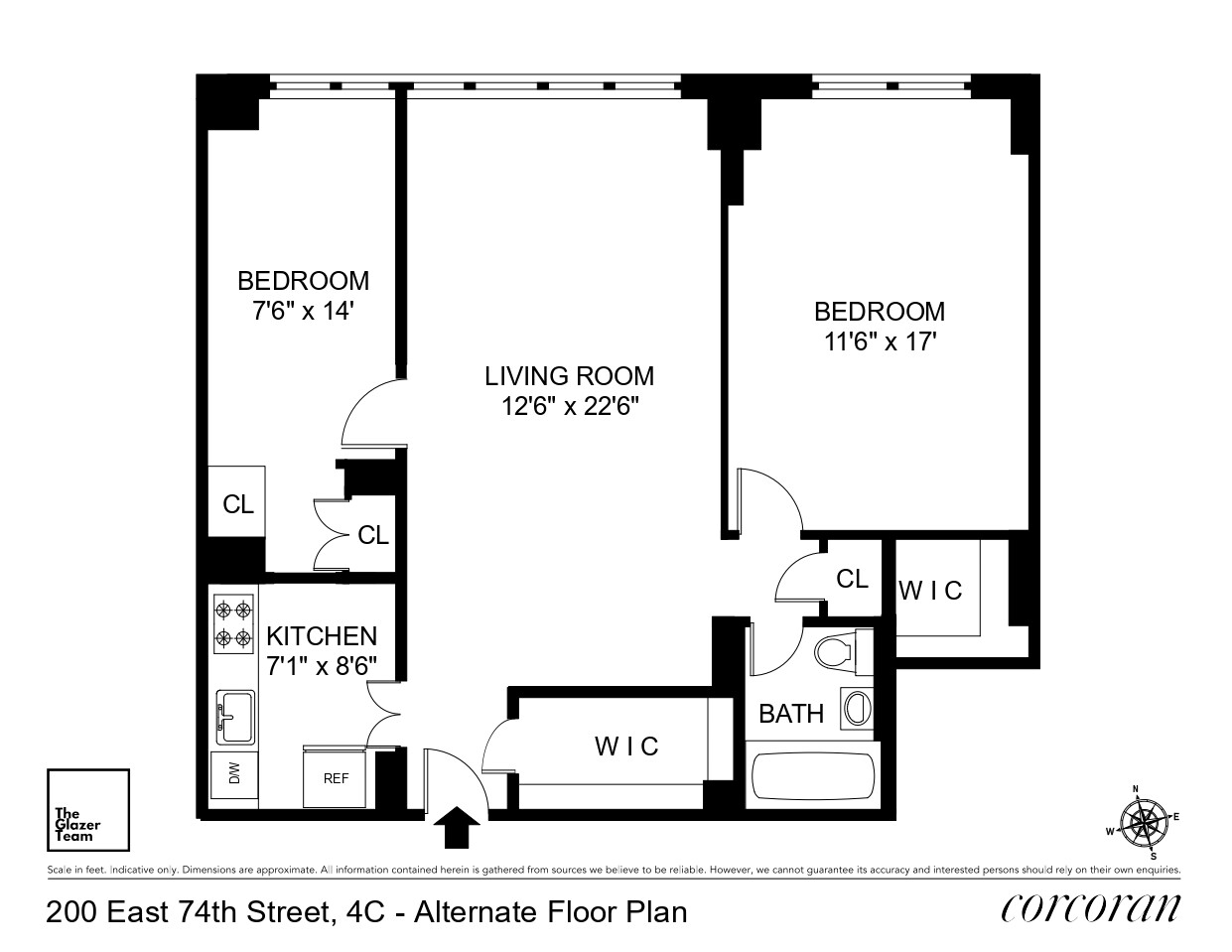 200 East 74th Street #4C, Lenox Hill, Manhattan, NY 10021 - Property photo 3 of 13