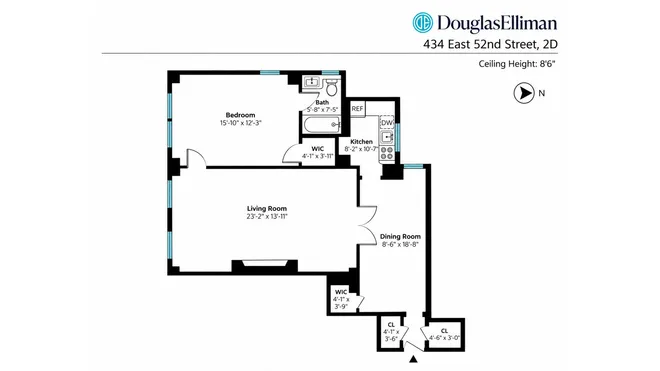434 East 52nd Street #2D, New York, NY 10022