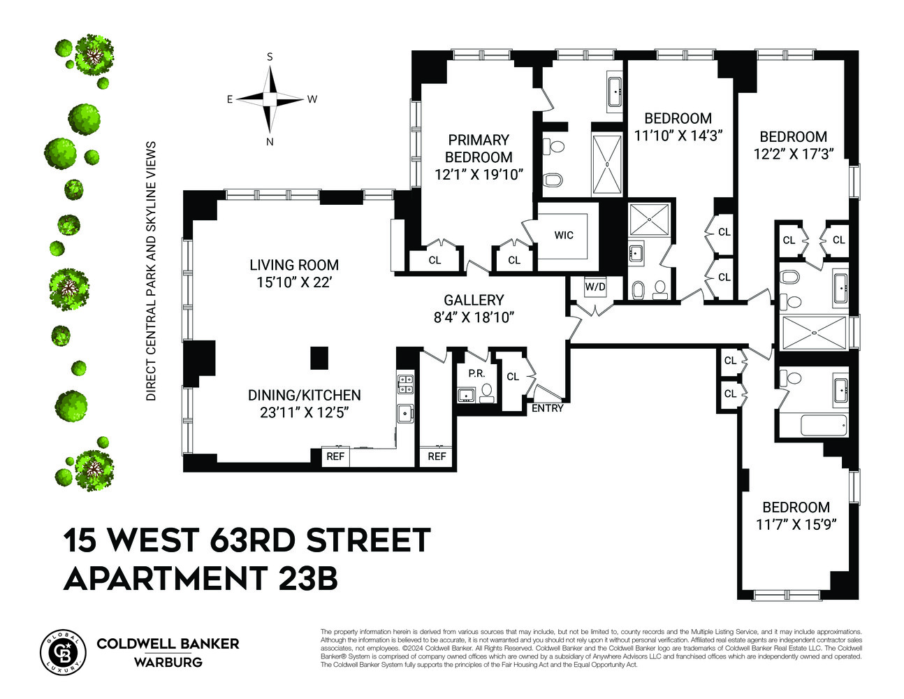 15 West 63rd Street #23B, Lincoln Square, Manhattan, NY 10023 - Property photo 2 of 13