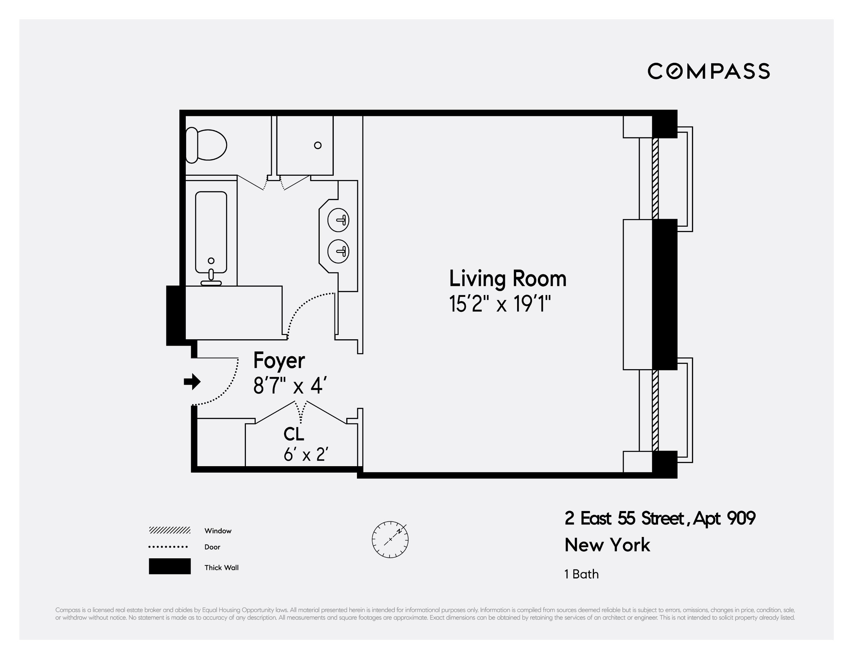 2 East 55th Street #909W14, Midtown East, Manhattan, NY 10022 - Property photo 2 of 11