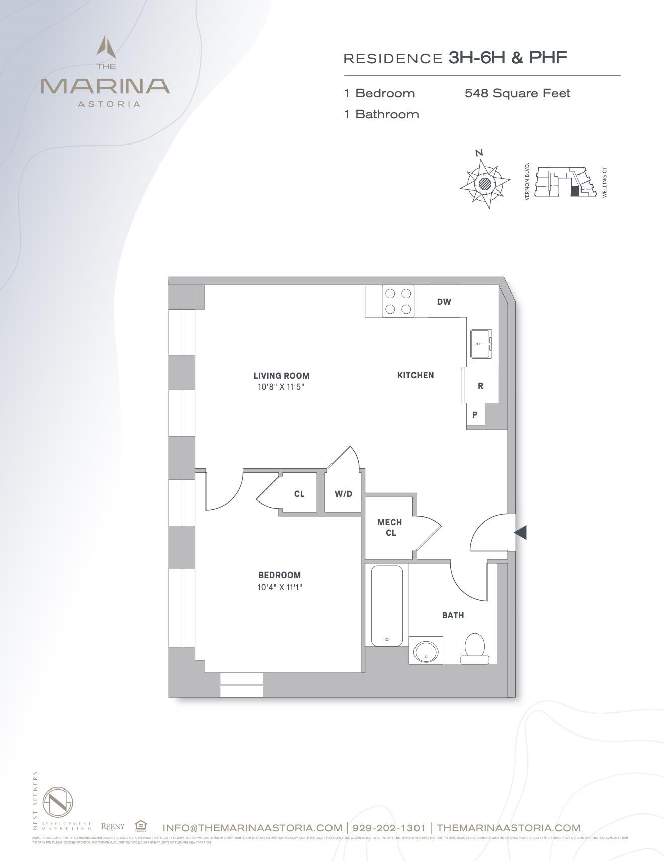 30-05 Vernon Boulevard #3-H, Astoria, Queens, NY 11102 - Property photo 3 of 9