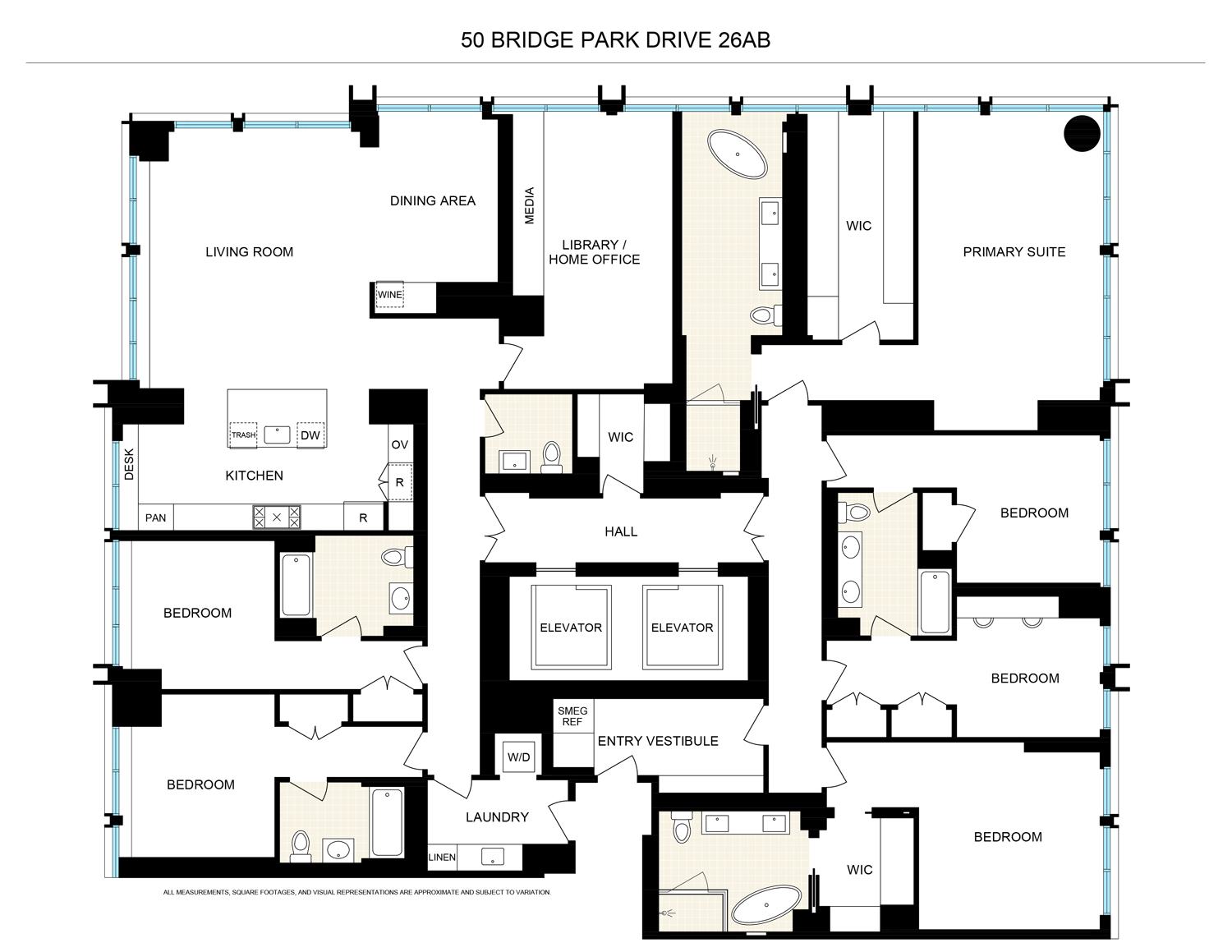 50 Bridge Park Drive #26A, Brooklyn Heights, Brooklyn, NY 11201 - Property photo 2 of 29