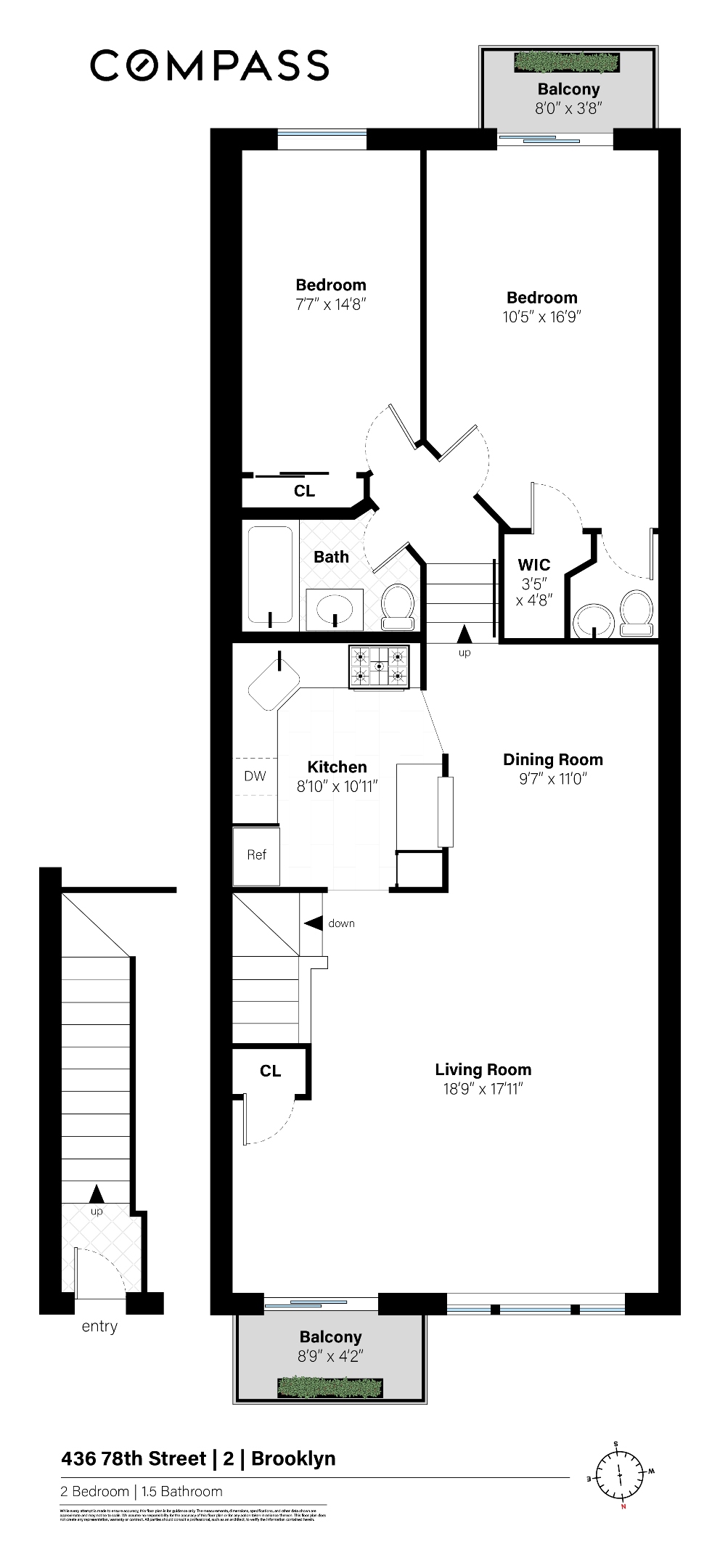 436 78th Street #5, Bay Ridge, Brooklyn, NY 11209 - Property photo 2 of 10