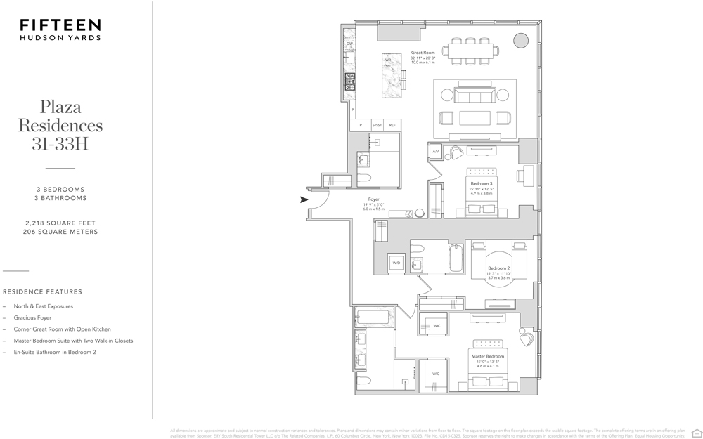 15 Hudson Yards #33H, Chelsea, Manhattan, NY 10001 - Property photo 2 of 2