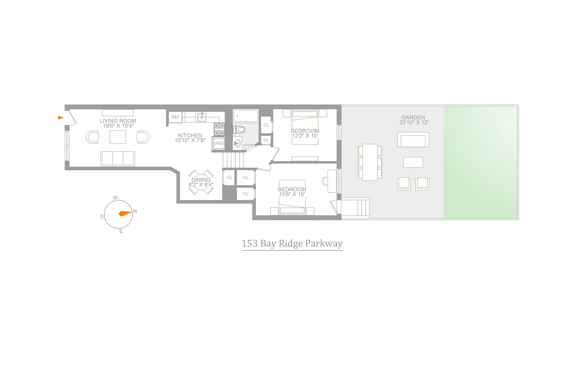 153 BAY RIDGE Parkway #1, Bay Ridge, Brooklyn, NY 11209 - Property photo 2 of 10