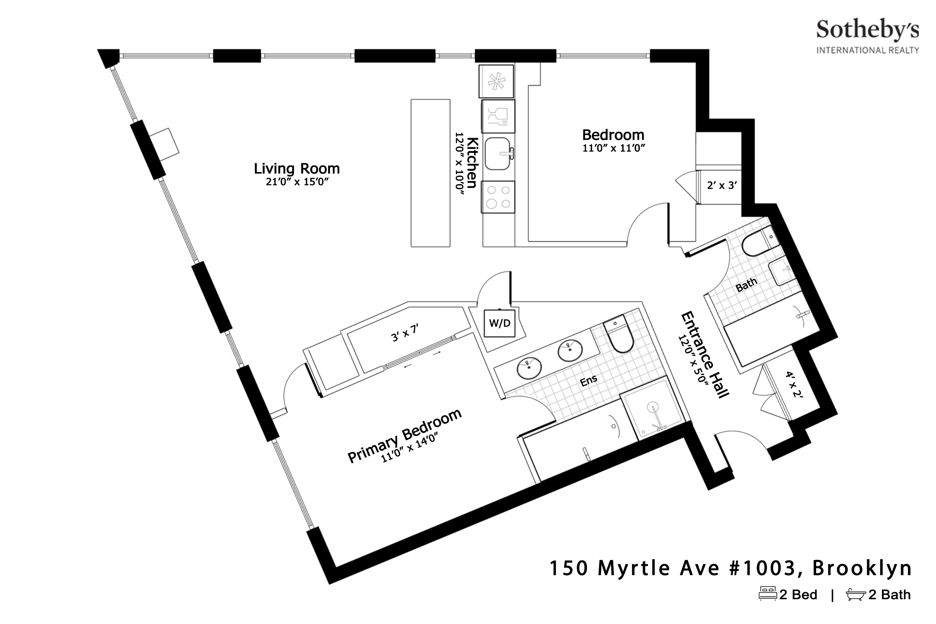 150 Myrtle Avenue #1003, Downtown Brooklyn, Brooklyn, NY 11201 - Property photo 2 of 38