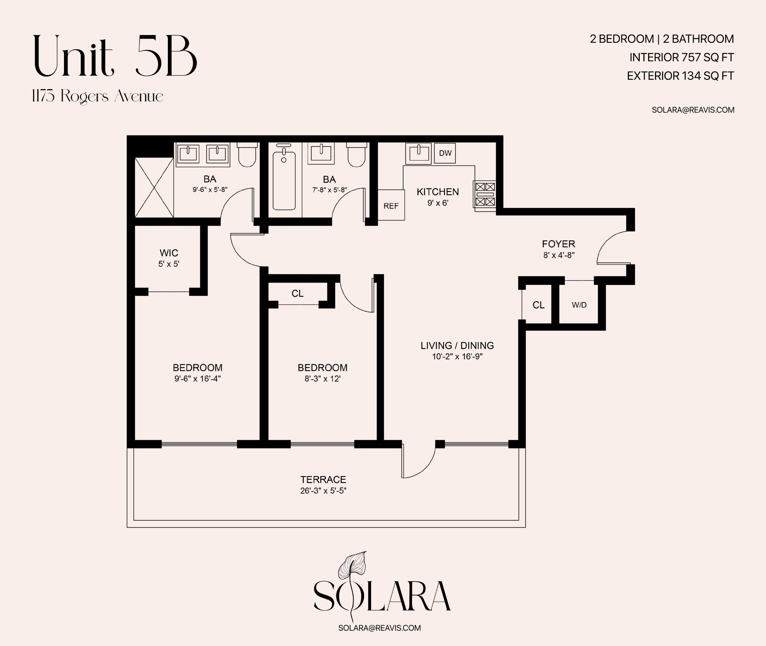 1173 Rogers Avenue #5-BB, Flatbush, Brooklyn, NY 11226 - Main property photo