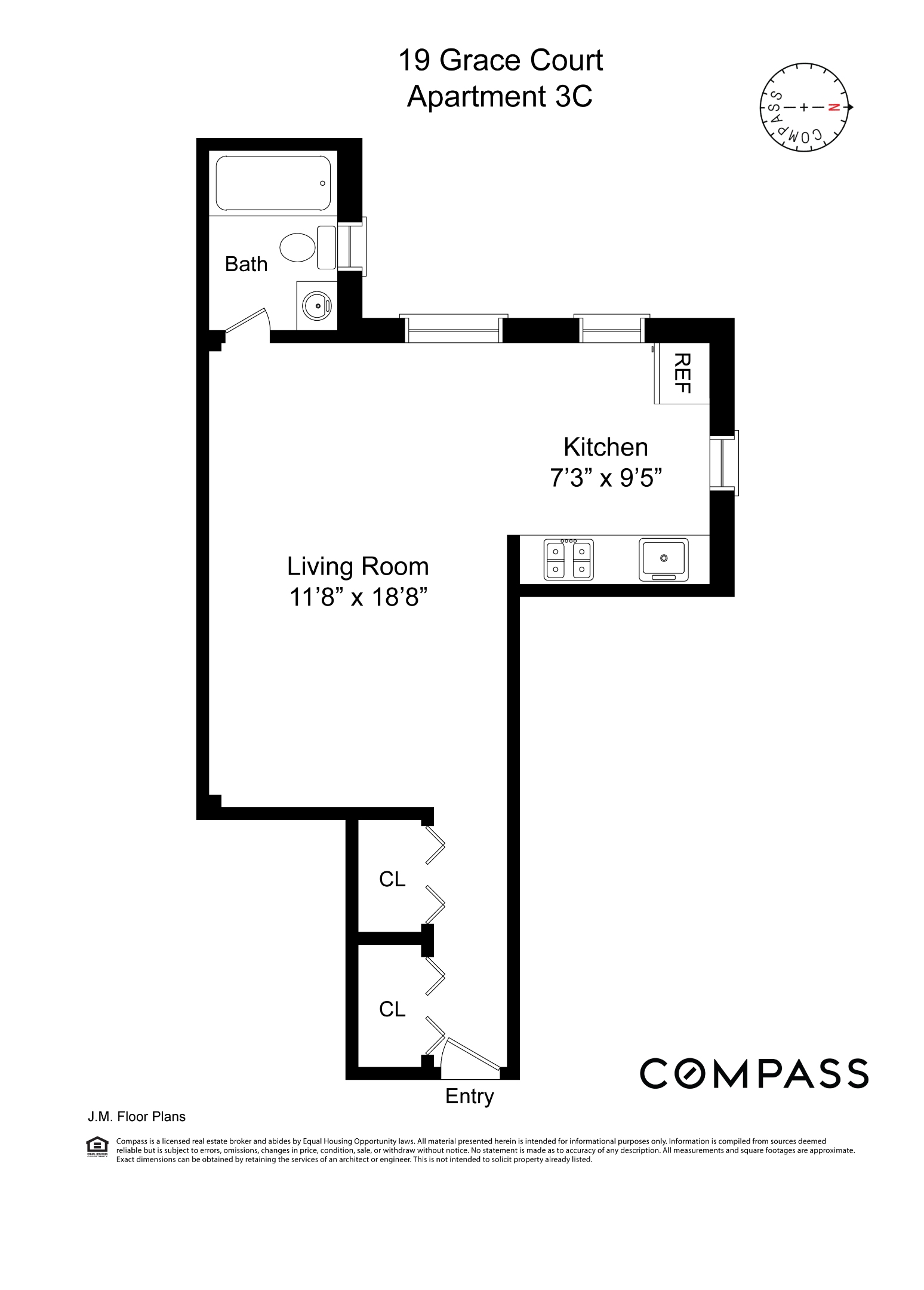 19 Grace Court #3C, Brooklyn Heights, Brooklyn, NY 11201 - Property photo 2 of 11