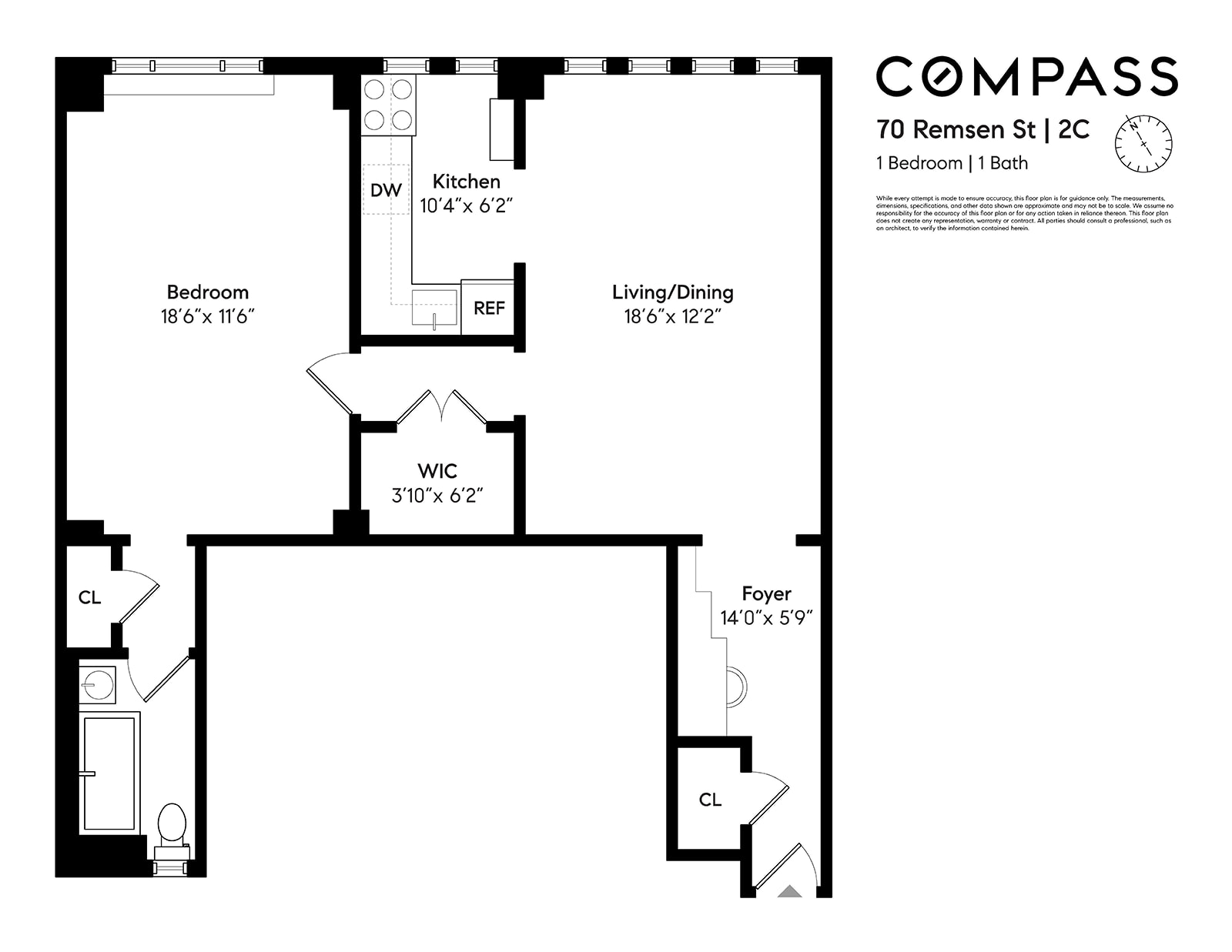70 Remsen Street #2C, Brooklyn Heights, Brooklyn, NY 11201 - Property photo 2 of 9