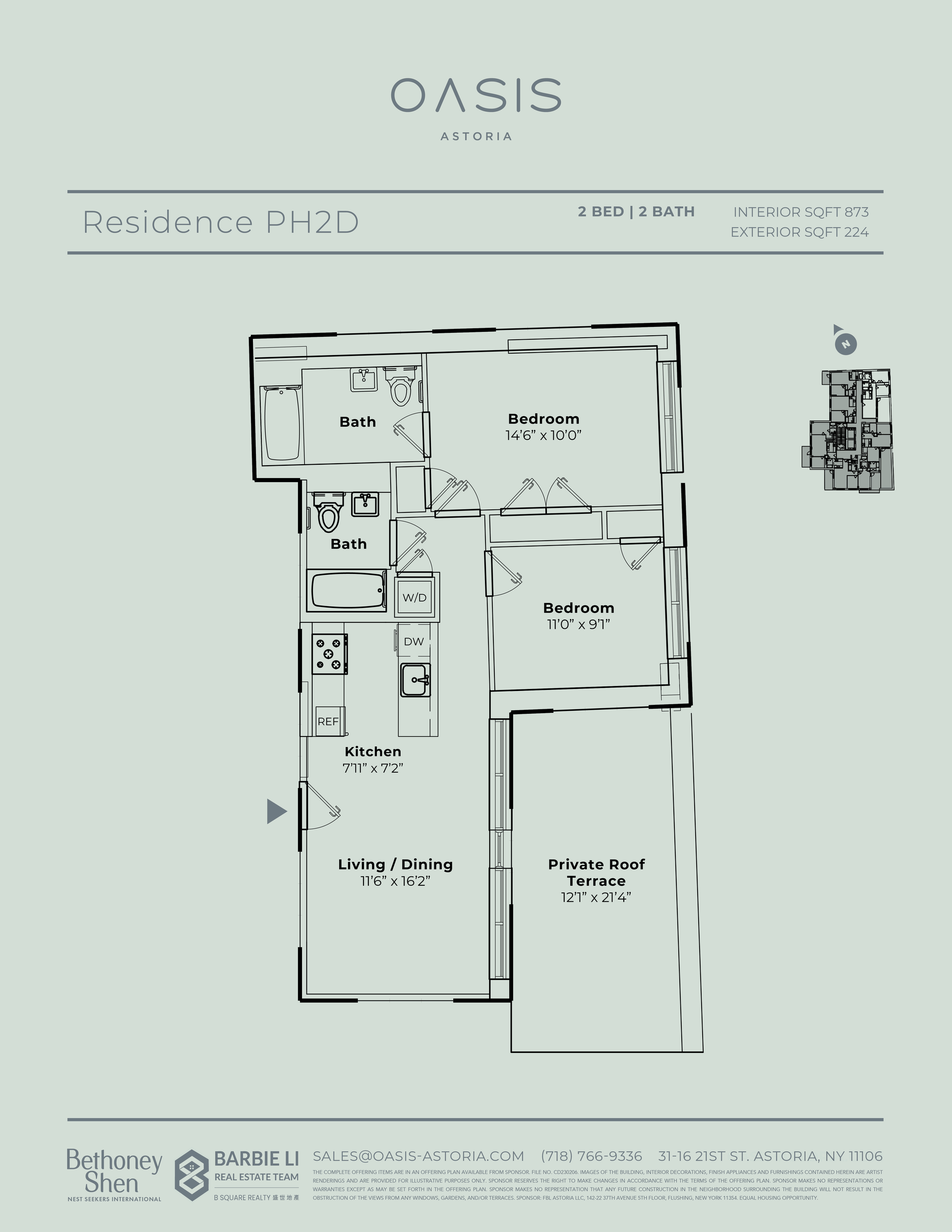 31-16 21st Street #PH-2D, Astoria, Queens, NY 11106 - Property photo 2 of 9