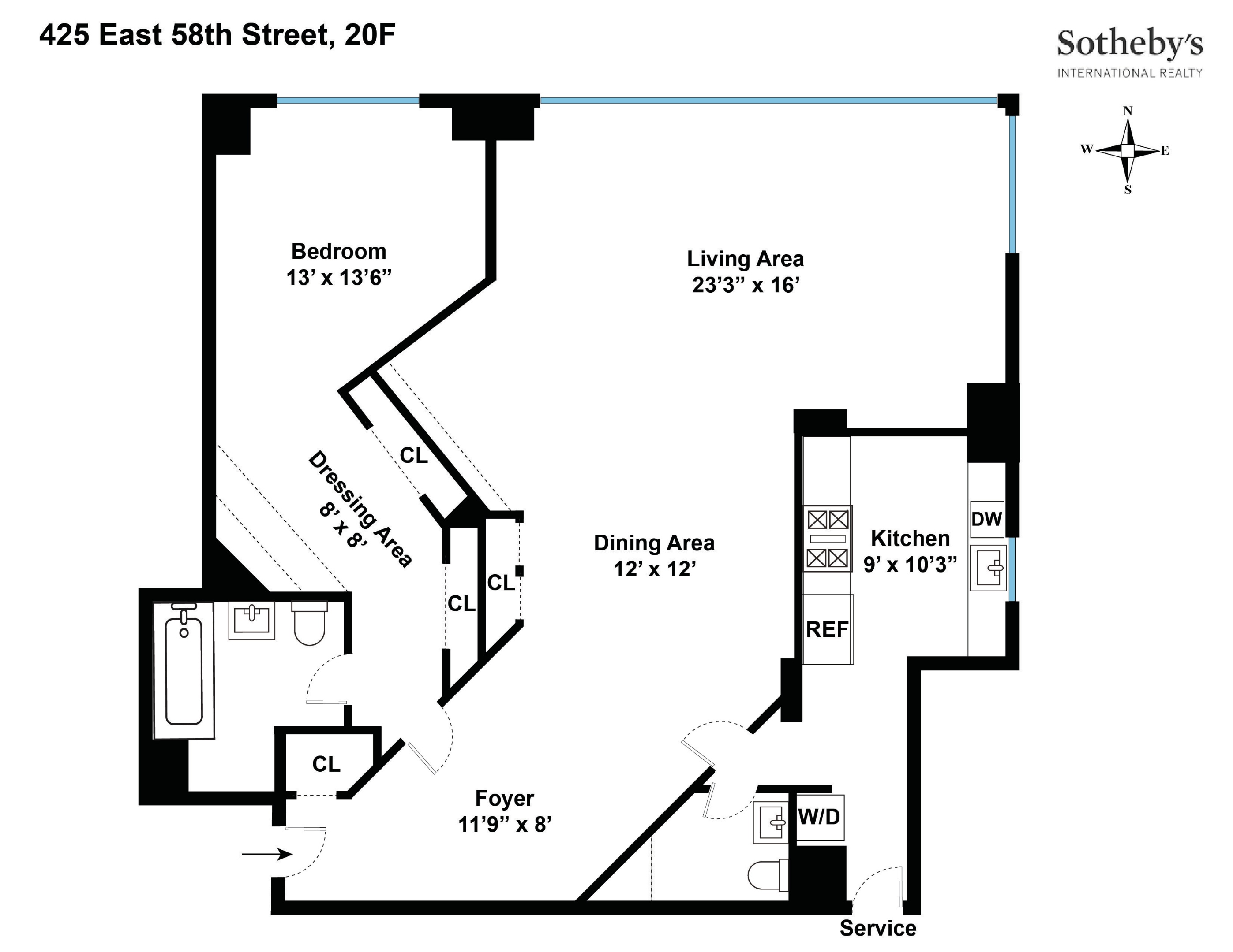 425 East 58th Street #20F, Sutton Place, Manhattan, NY 10022 - Property photo 2 of 11