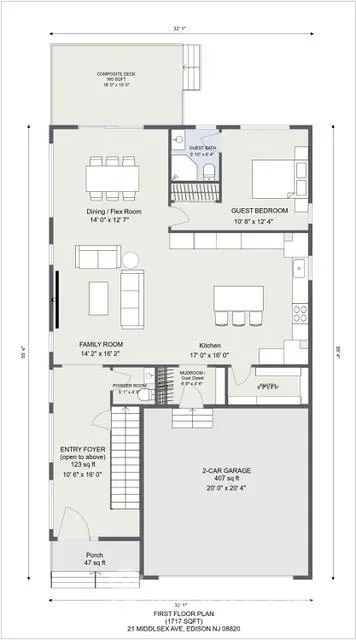 21 Middlesex Avenue, Menlo Park Homestead Ass, NJ 08820