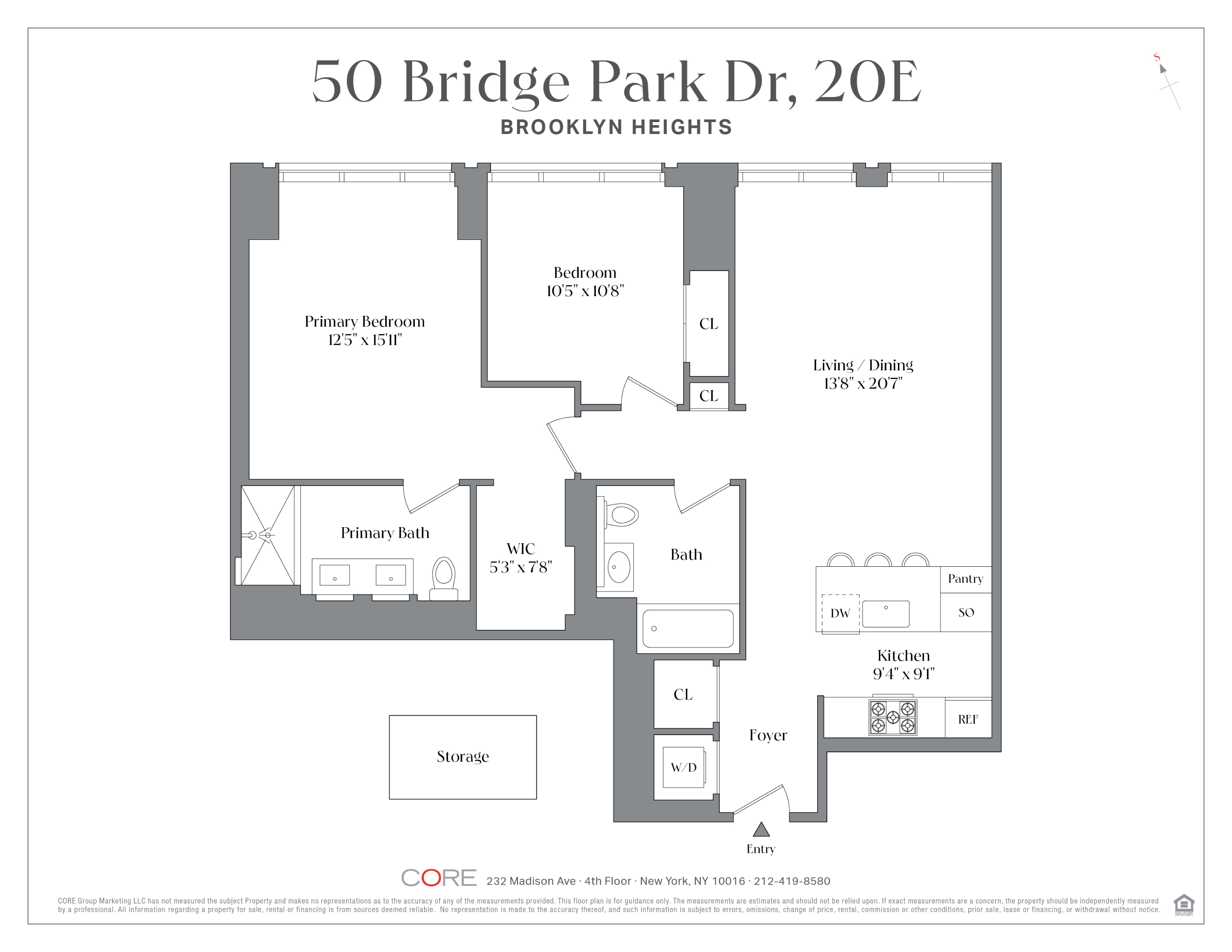 50 Bridge Park Drive #20E, Brooklyn Heights, Brooklyn, NY 11201 - Property photo 2 of 22