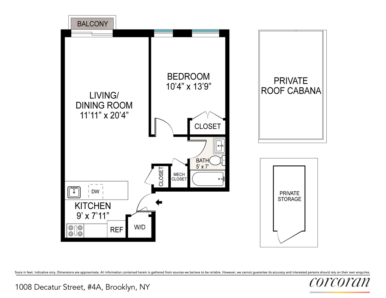 1008 DECATUR Street #4A, Bushwick, Brooklyn, NY 11207 - Property photo 2 of 9