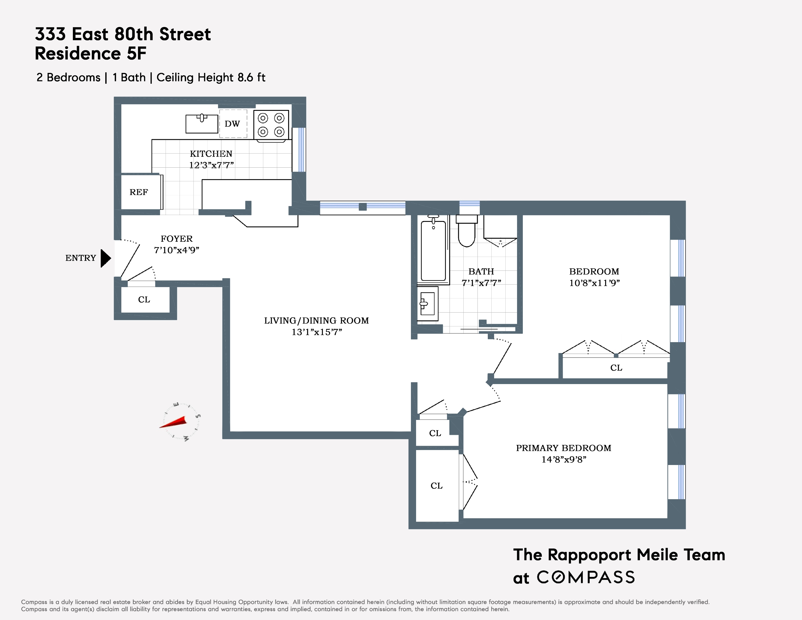 333 East 80th Street #5F, Upper East Side, Manhattan, NY 10075 - Property photo 2 of 19