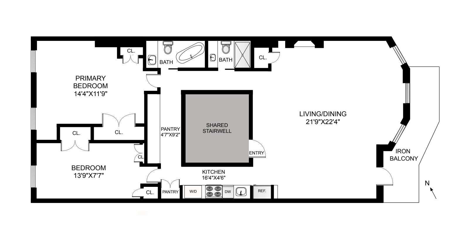 190 COLUMBIA Heights #4, Brooklyn Heights, Brooklyn, NY 11201 - Property photo 2 of 22