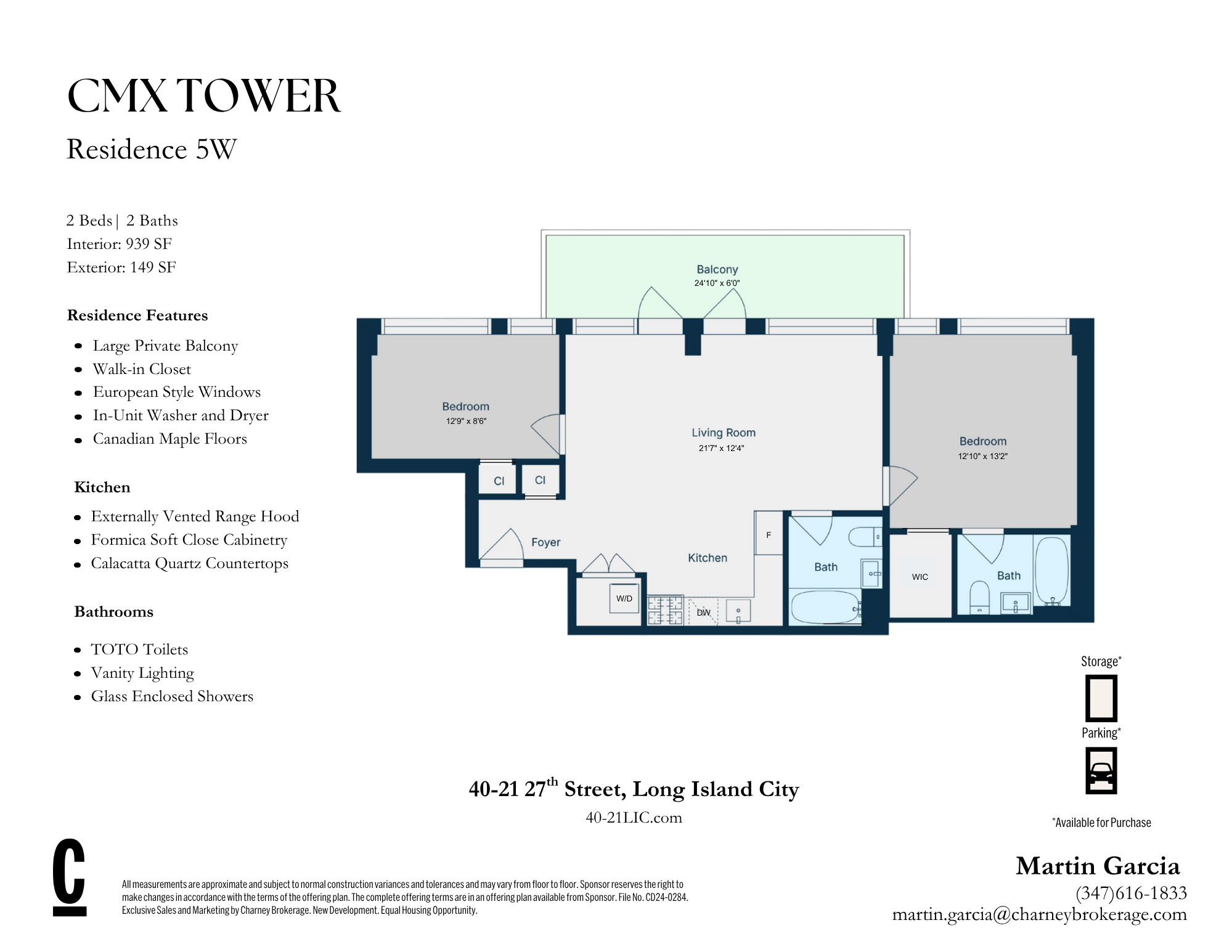 40-21 27th Street #5W, Long Island City, Queens, NY 11101 - Property photo 2 of 14