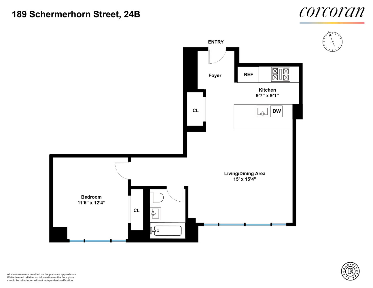 189 SCHERMERHORN Street #24B, Downtown Brooklyn, Brooklyn, NY 11201 - Property photo 2 of 7