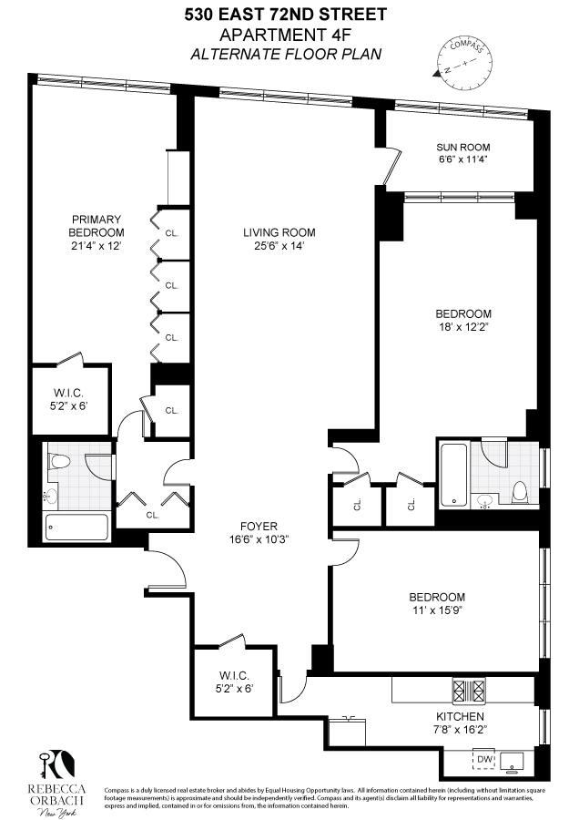 530 East 72nd Street #4F, Lenox Hill, Manhattan, NY 10021 - Property photo 4 of 23